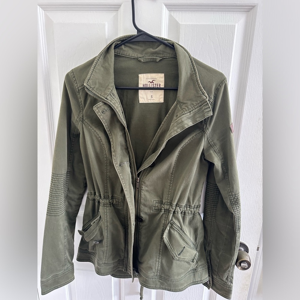 Hollister military style jacket